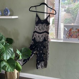 Misguided Paisley Jumpsuit Romper S